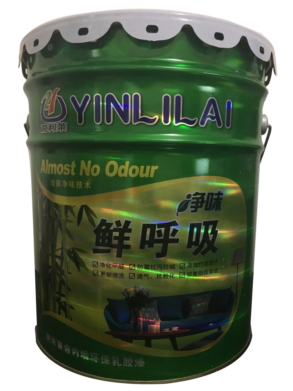 纳米复合内墙环保乳胶漆