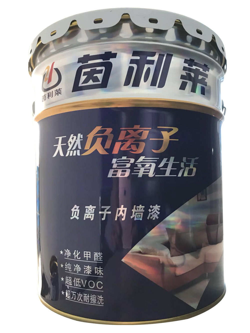 天然负离子内墙漆